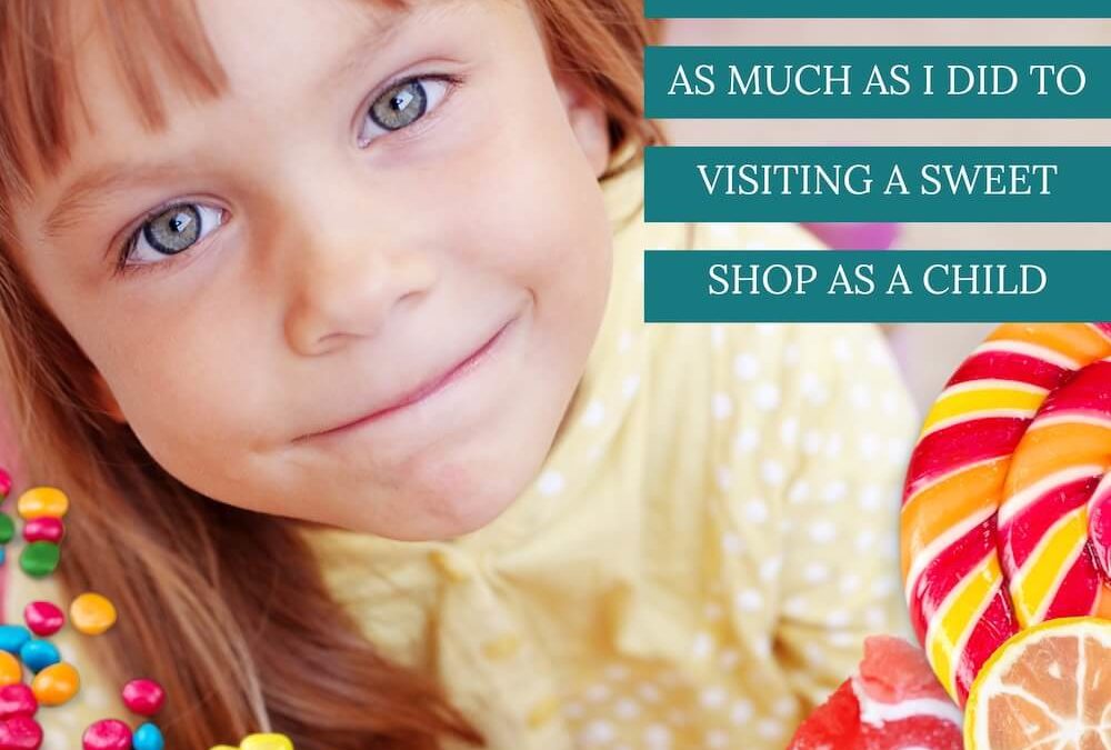 I look forward to my Rolfing® sessions as much as I did to visiting a sweet shop as a child